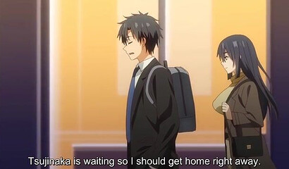 Creampie for sempai: office worker fucks new coworker and cum inside her