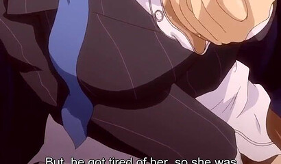 Rich master fucks girls from his harem in hentai porn cartoon