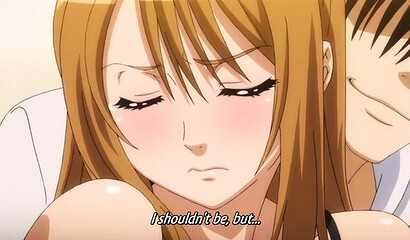 Perverted men tied up and fucked a cute hentai girl on a train