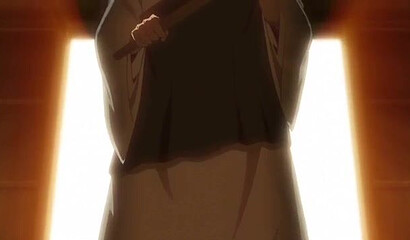 Perverted men tied up and fucked a cute hentai girl on a train