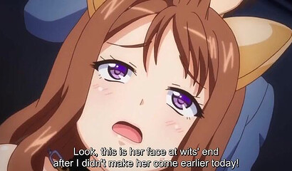 Bad hentai girl punished with hard anal sex with her lover