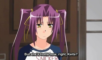 Sexy hentai cartoon milfs are crazy about a young guy's hard cock