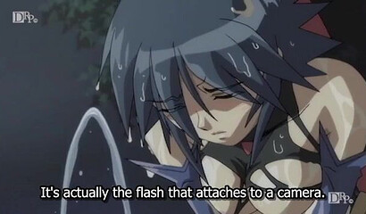 Long tenacles of hentai monster penetrate deep into the ass of the enchantress