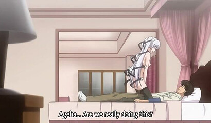 Hentai mafia princess seduced and fucked a young boy