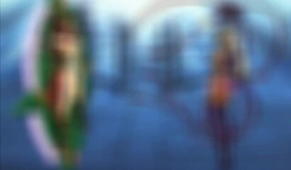 Demons attacked a busty hentai sorceress and gang raped her