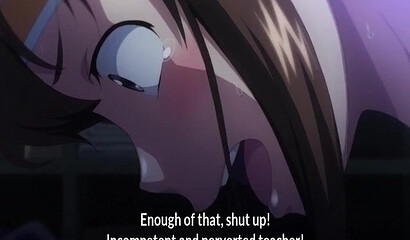 Sports hentai high school girls have group sex with their coach