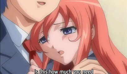 Guys fuck and cum on hentai hermaphrodite girl with pussy and cock