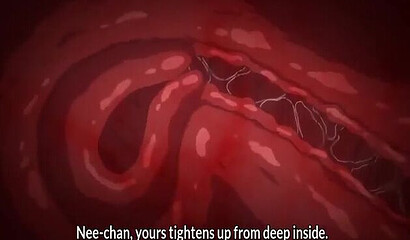 Anime high school girl with big tits gets fucked by her classmates