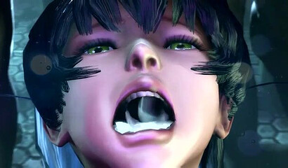 Busty ninja girls in 3D cartoon are fucked by big monster dicks