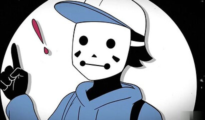 Retro anime cartoon: Mim and Dash got paid for a threesome.