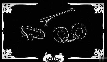 Retro anime cartoon: Mim and Dash got paid for a threesome.