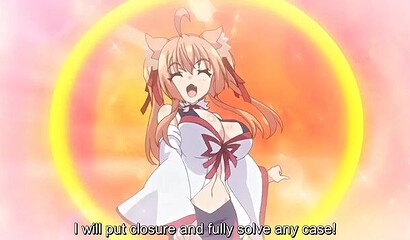 Dirty monster tentacles fuck pussy girl in anime porn cartoon