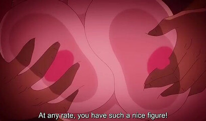 Dirty monster tentacles fuck pussy girl in anime porn cartoon