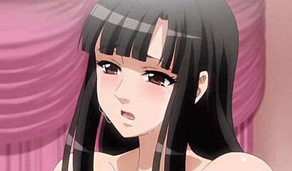 Perverted thugs fuck a poor girl from a hentai cartoon on a train