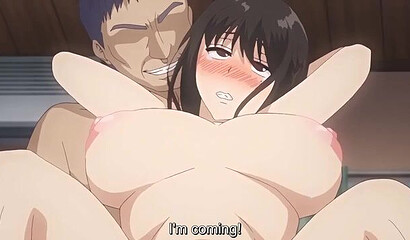 School janitor fucks busty hentai girl from the library