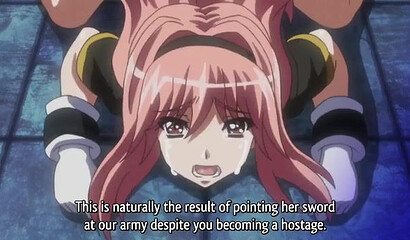 Hentai wizard's slave girl is fucked in all holes by monsters and tentacles