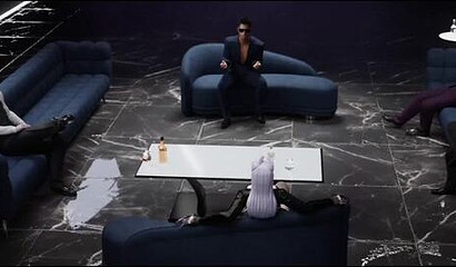 Double anal and triple penetration for succubus Evelynn from League of Legends