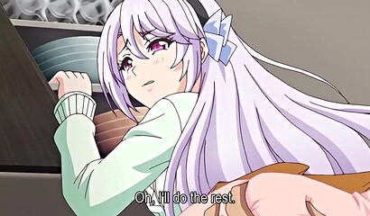 Excited hentai cartoon guy fucked half-sister and stepmother