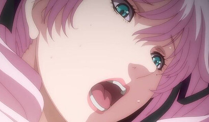 Cat girl with futanari cock fucks sleeping friend in hentai cartoon