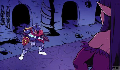 A muscular warrior from an anime cartoon fucks a bunch of sluts in a tavern