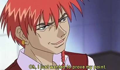 Excited hentai policewoman has sex with a criminal