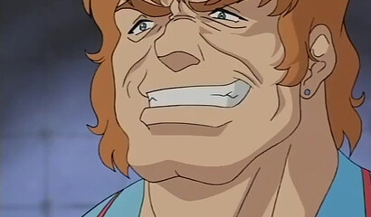 Excited hentai policewoman has sex with a criminal