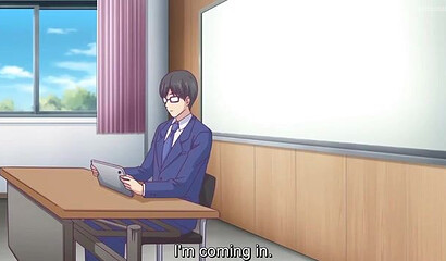 Blackmail teacher fucks hentai schoolgirl loving incest with her father