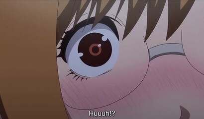 Public sex in a movie theater with hentai schoolgirl with huge tits