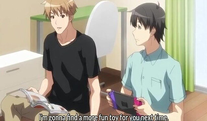 Little perverts fuck a busty mom in hentai porn cartoon