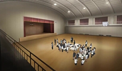 Cuckold guy shoots group hentai porn with stepsisters