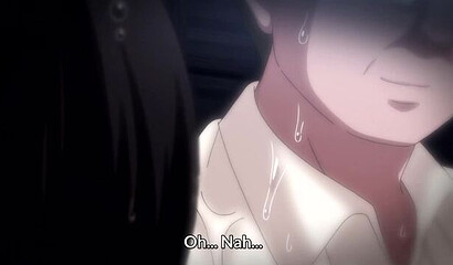 A perverted maniac fucked a wet girl at a bus stop