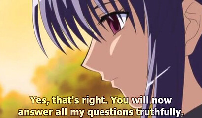 Horny schoolboy with hypno-gun fucks virgins in hentai cartoon