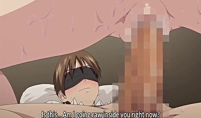 Sexy hentai schoolgirl forced a classmate into a threesome