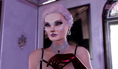 Rich 3D ladies with futanari dicks stretch a young femboy's asshole