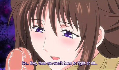 Hypnotized hentai schoolgirls participate in a sex orgy at school