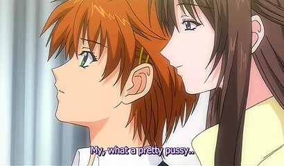 Hypnotized hentai schoolgirls participate in a sex orgy at school