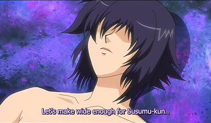 Hypnotized hentai schoolgirls participate in a sex orgy at school