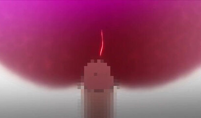 Excited hentai girl accepts her lover's camshots and creampies