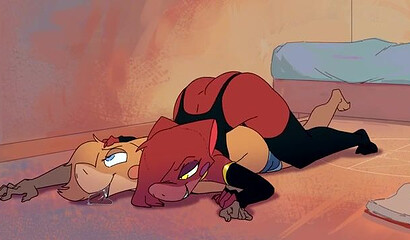 Fabulous Undertale characters with futanari dicks have anal sex