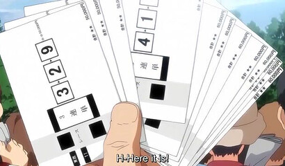 Mature ugly man fucks beautiful hentai schoolgirl in the park