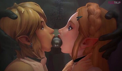 Gay yaoi Link from the Legend of Zelda universe enjoys anal in a 3D cartoon selection
