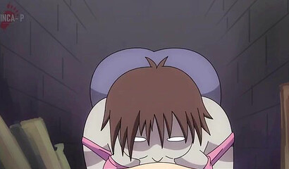 A zombie woman sucks cock and fucks Leon Kennedy from Resident Evil