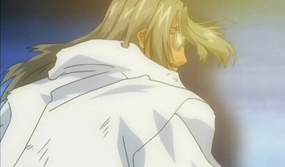 Demon with long tentacles abuses hentai girl's holes