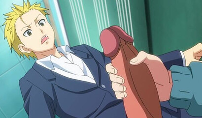 Hentai vampire girl has group sex with her classmates at school