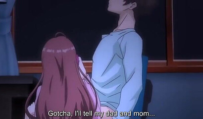 Younger sister caught her brother masturbating and consented to incest