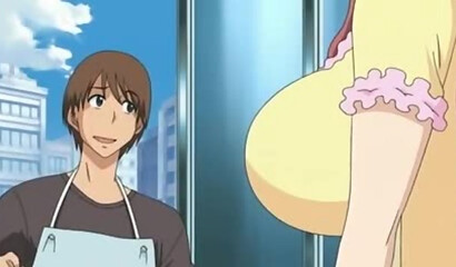 Perverted stepson from hentai cartoon makes stepmother suck and fuck him