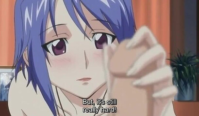 Perverted stepson from hentai cartoon makes stepmother suck and fuck him