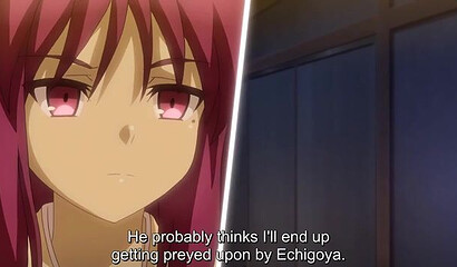 An old perverted man brewed an aphrodisiac in a busty girl's pussy