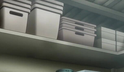 Cute hentai schoolgirl meets a man's cock for the first time