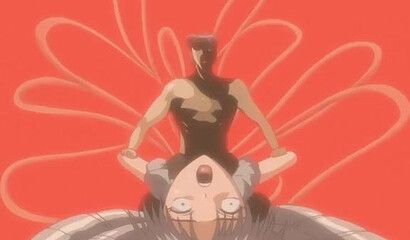 Huge monster with many tentacles fucks girls during orgy